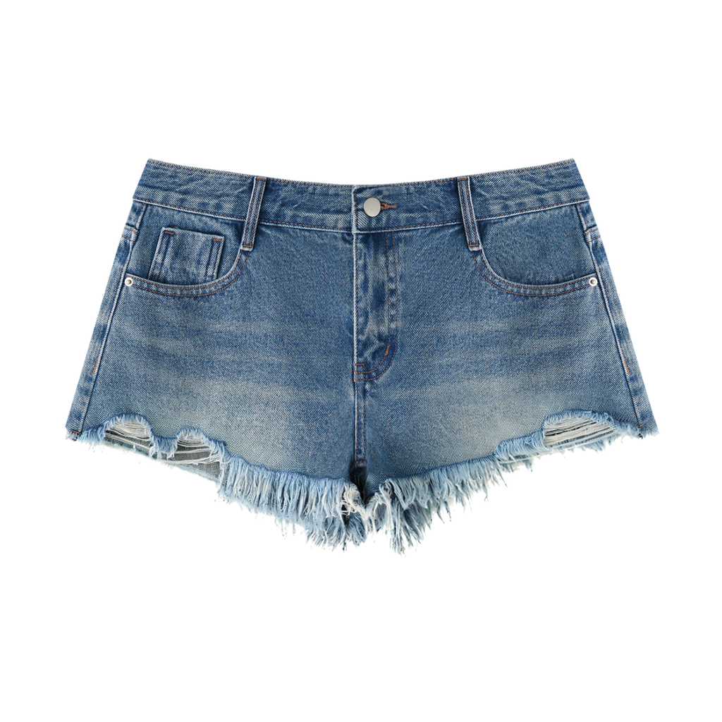 XP Grind Women's Vintage Denim Shorts