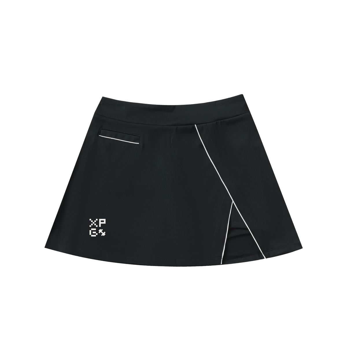 XPG High-Waist Pocketed A-Line Skirt