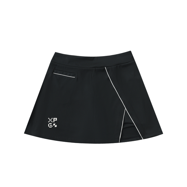 XPG High-Waist Pocketed A-Line Skirt