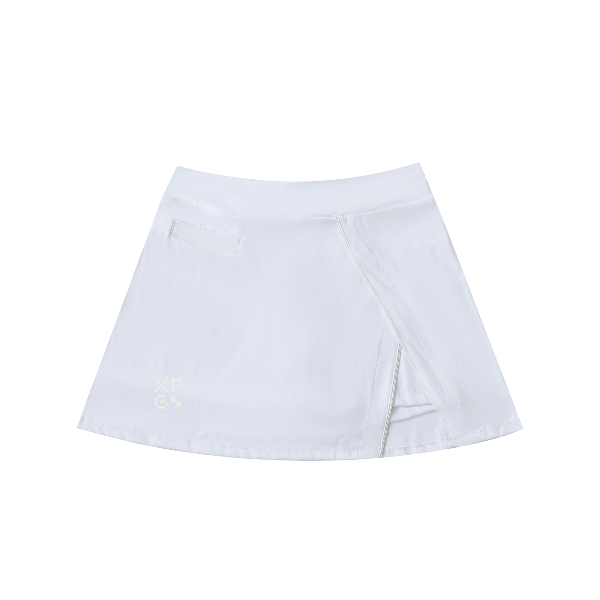 XPG High-Waist Pocketed A-Line Skirt